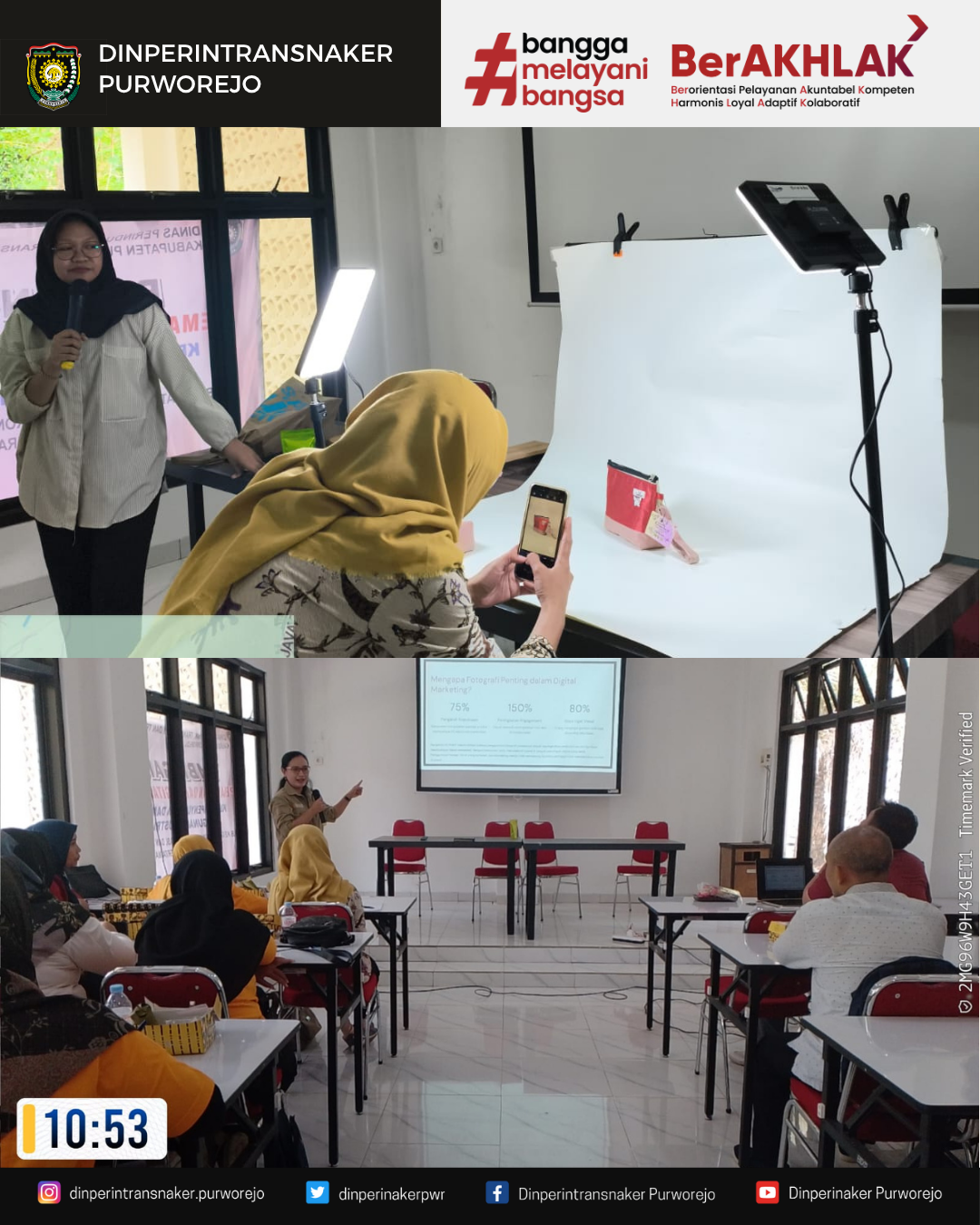 Bimtek Pemasaran dan Digital Marketing