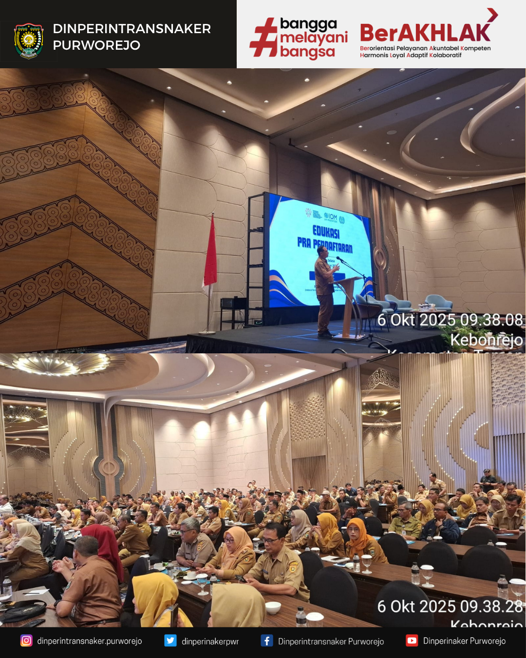 Kepala Dinperintransnaker Bekali Camat dan Kades Terkait Prosedur Aman Bekerja ke Luar Negeri