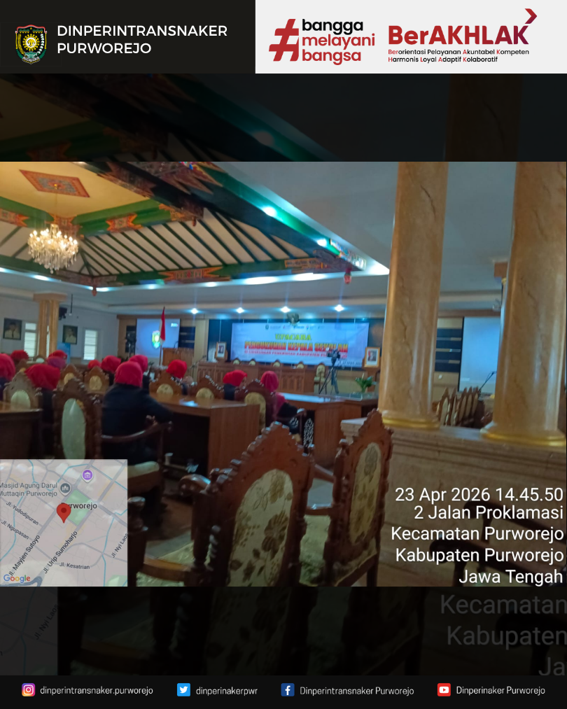 Penguatan Dunia Pendidikan, Bupati Purworejo Kukuhkan Kepala Sekolah di Lingkungan Pemkab