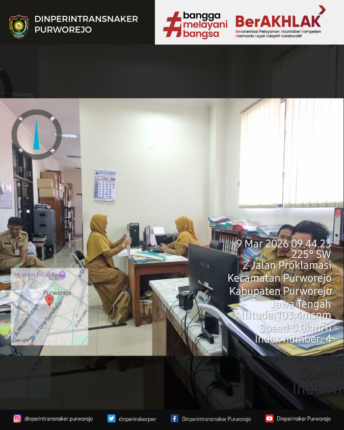 Optimalkan PAD, Dinperintransnaker Purworejo Laporkan Retribusi TKA dalam Rekonsiliasi Bulanan BPKPAD