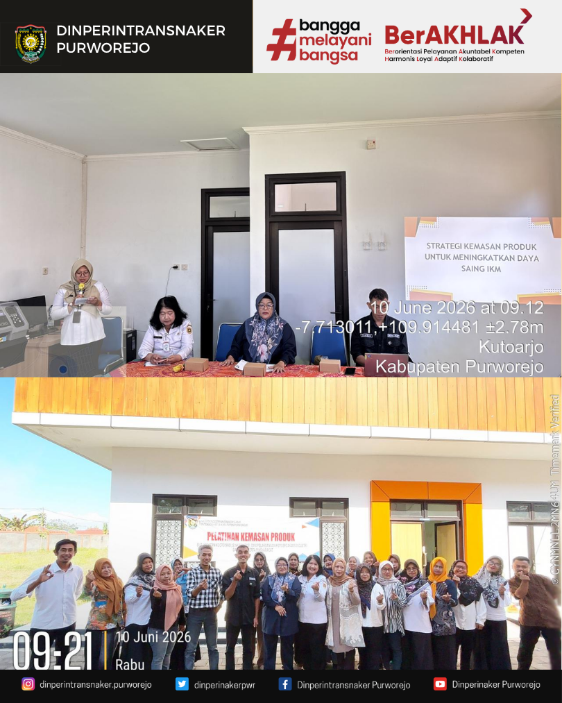 Pelatihan pengemasan produk