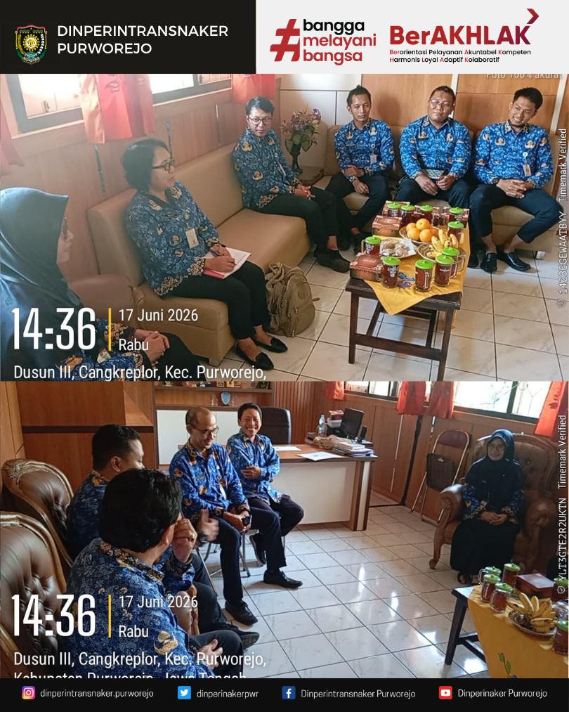 Persiapkan Pelatihan Vokasi Nasional Batch 3, BLK Kebumen Lakukan Studi Tiru ke BLK Purworejo