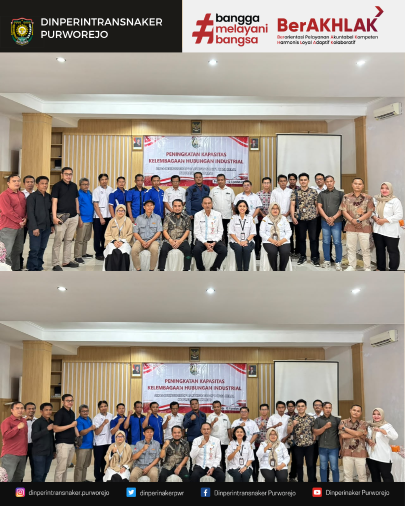 Peningkatan Kapasitas Kelembagaan Hubungan Industrial