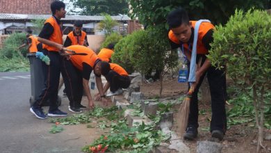 Jumat Bersih di UPT BLK Purworejo Bersama Siswa Pelatihan Tahun 2019