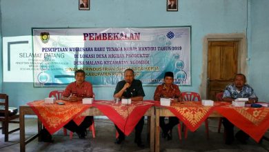 pembekalan penciptaan wirausaha baru tenaga kerja mandiri tahun 2019