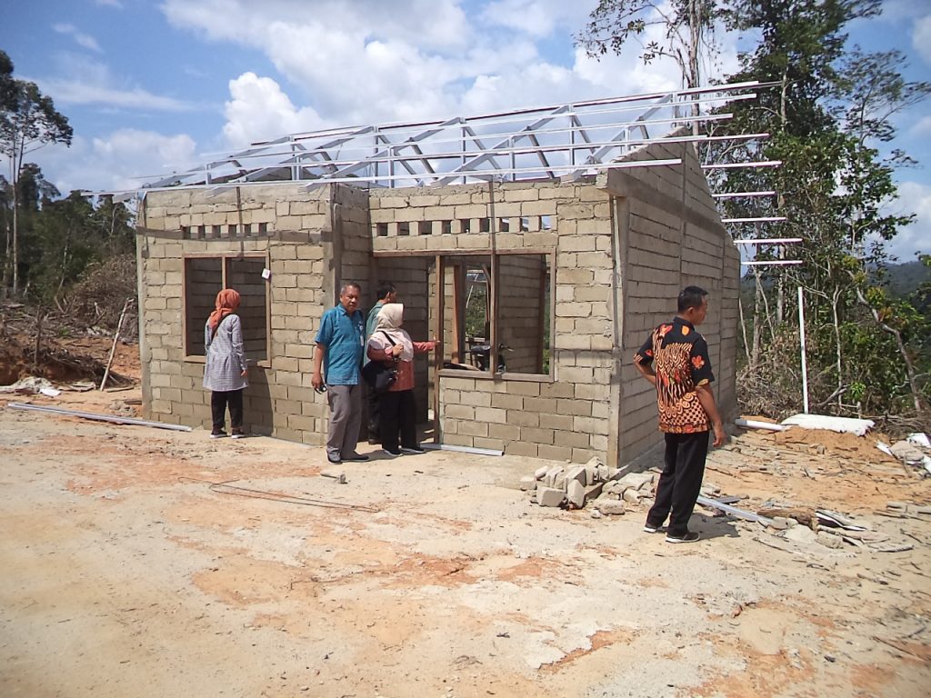 Peninjauan Lapangan Lokasi Transmigrasi di UPT Desa Kahingai, Kecamatan Belantikan Raya