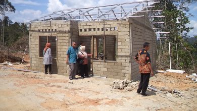 Peninjauan Lapangan Lokasi Transmigrasi di UPT Desa Kahingai, Kecamatan Belantikan Raya