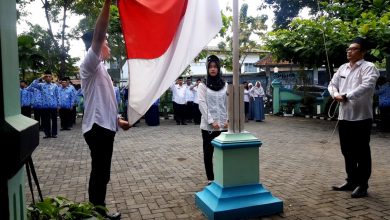 Upacara Hari Pahlawan Dinperinaker Purworejo