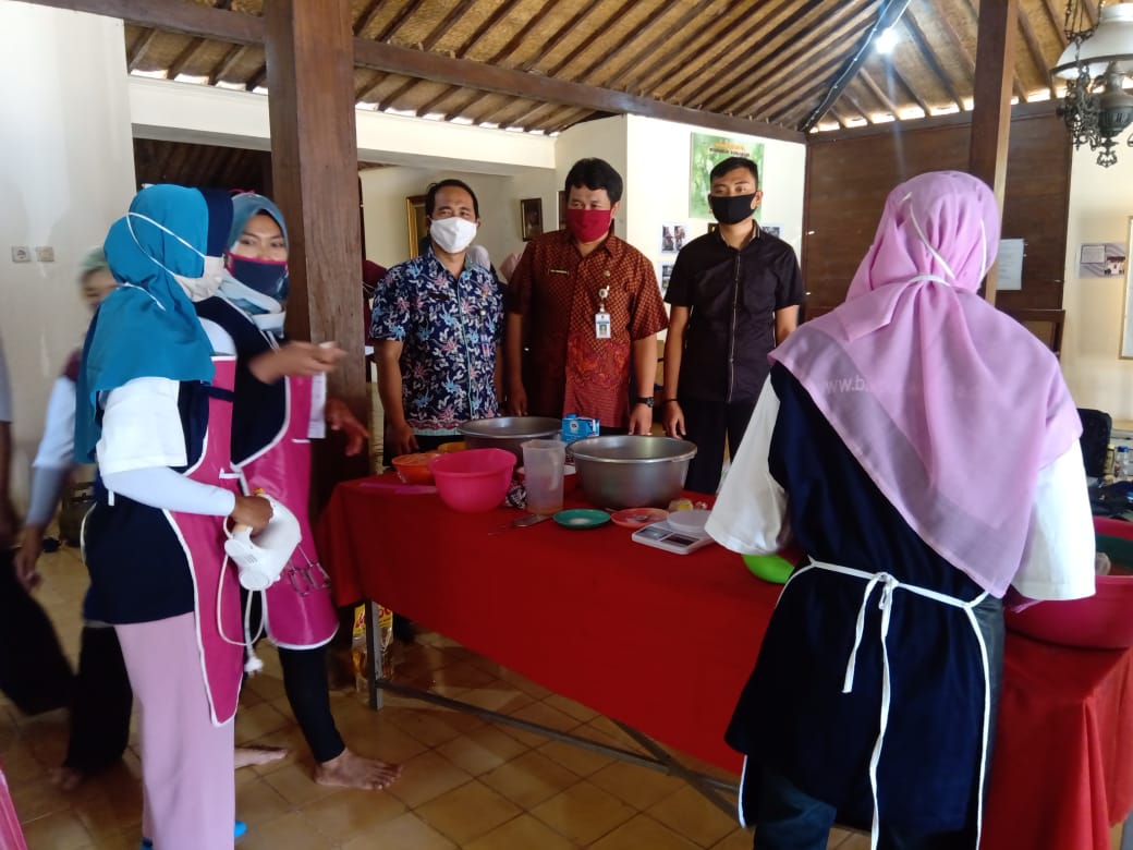 Monitoring Pelatihan Prosesing di desa Tegalrejo dan Tanjunganom