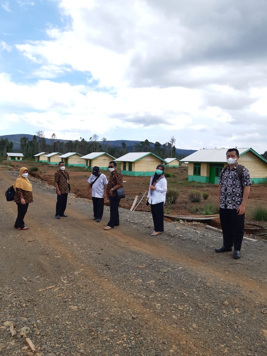 Tinjau Kesiapan Lokasi Transmigrasi Sekdin Perindustrian dan Tenaga Kerja Kabupaten Purworejo Sambangi Luwu Timur.