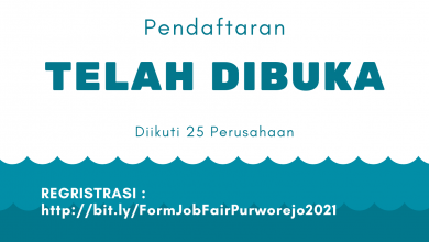 Jadwal jobfair Purworejo 2021