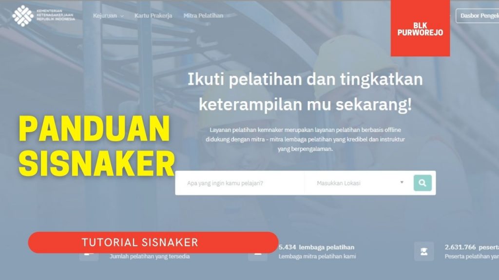 Tutorial Sisnaker - Memberikan Rating, Ulasan dan Survey Penyelenggaraan Pelatihan