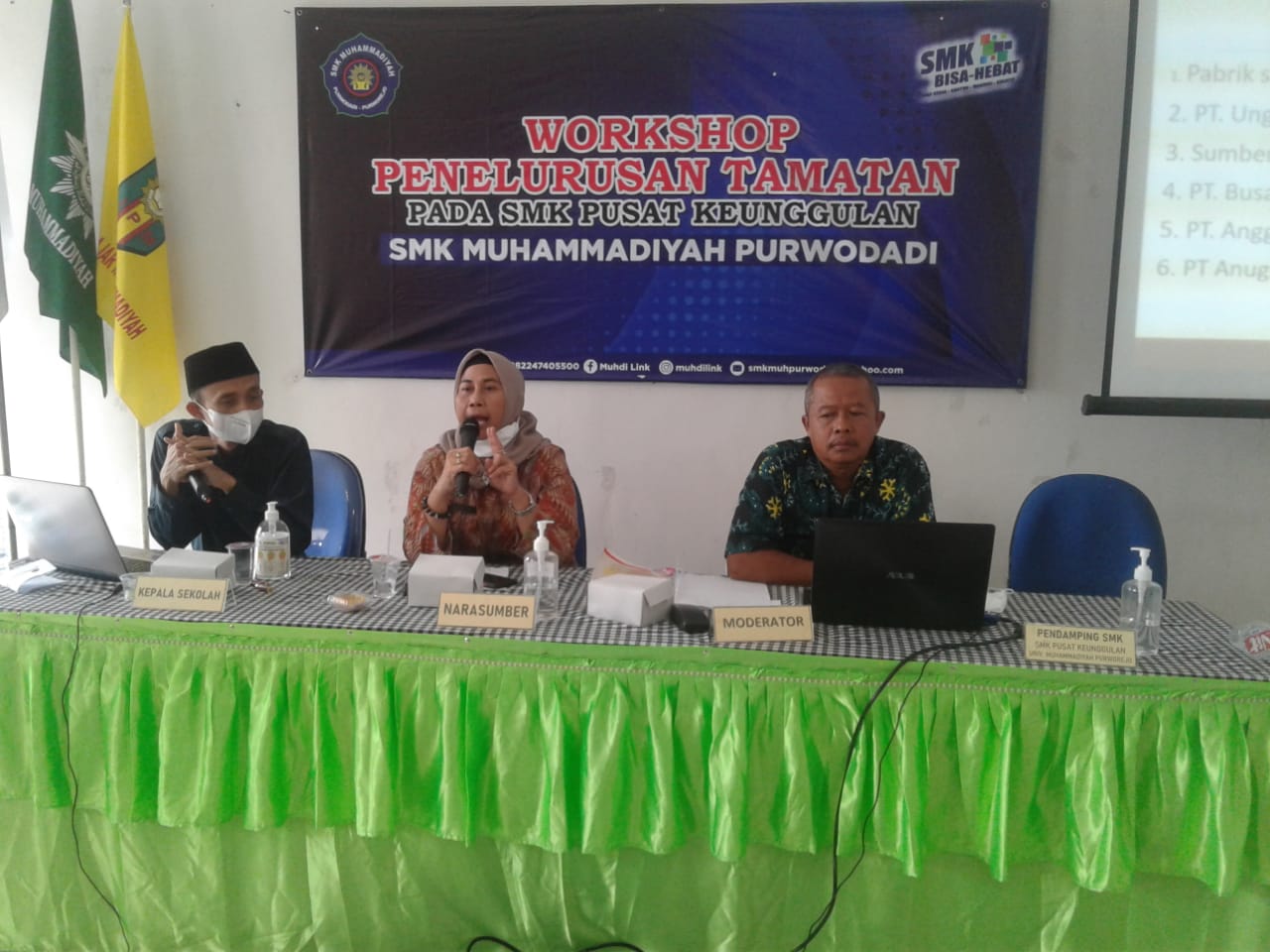 Workshop Penelusuran Tamatan SMK Muhammadiyah Purwodadi