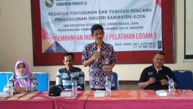 Penutupan Pelatihan Logam Di Desa Suren Kecamatan Kutoarjo