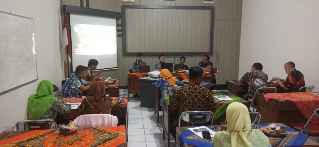 Rapat Evaluasi Perda nomor 13 Tahun 2018 Tentang RPIK Kabupaten Purworejo