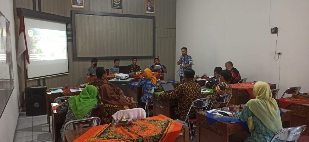 Rapat Evaluasi Perda nomor 13 Tahun 2018 Tentang RPIK Kabupaten Purworejo