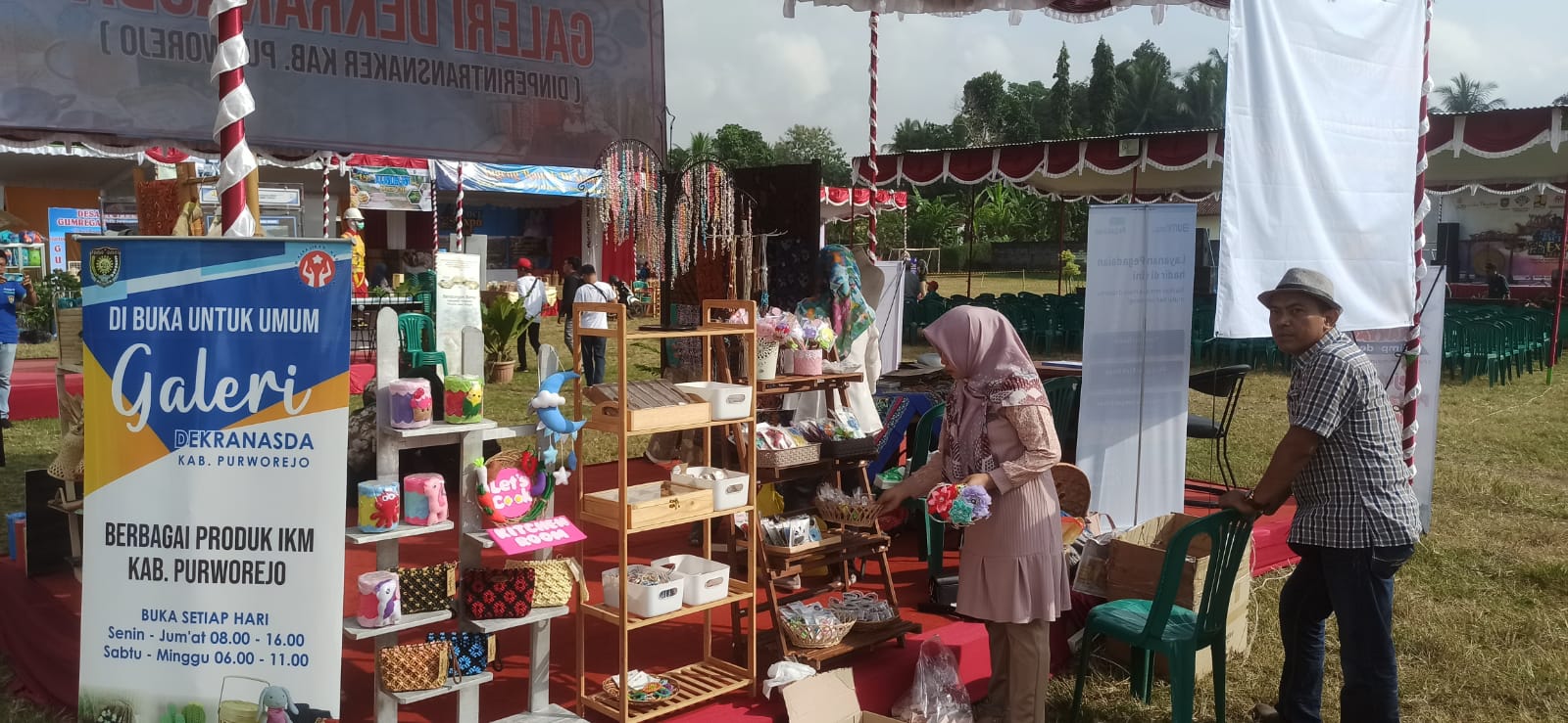 Dekranasda Kabupaten Purworejo Mengikuti Pameran Bener Expo 2022