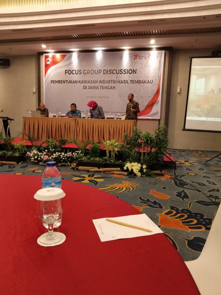 Focus Discussion Group (FGD) Pembentukan KIHT di Jawa Tengah